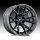 Fuel Catalyst FC402BT Brushed Black Custom Truck Wheels